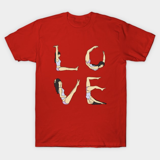 Love Lazing Around - Gal T-Shirt by TheWanderingFools